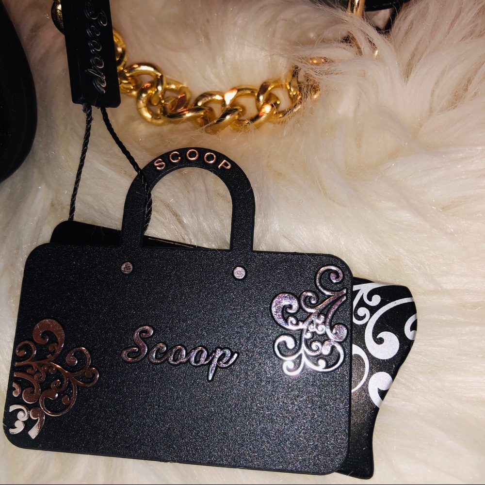 SCOOP Black Crossbody Bag